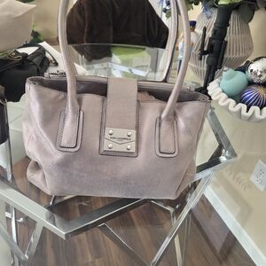 Karl Lagerfeld Metallic Tote Bag